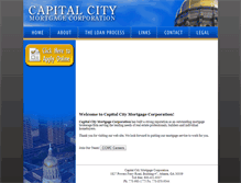 Tablet Screenshot of capcitymortgage.com